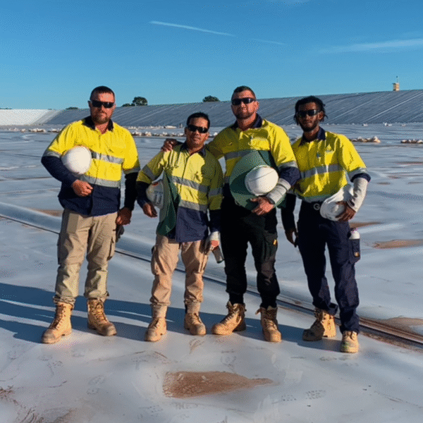 Trojan Environmental’s HDPE liner & landfill projects across QLD.